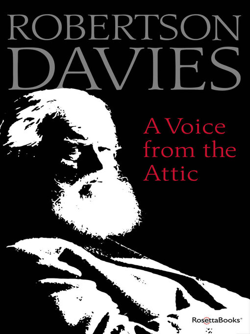 Imagen de portada para A Voice from the Attic
